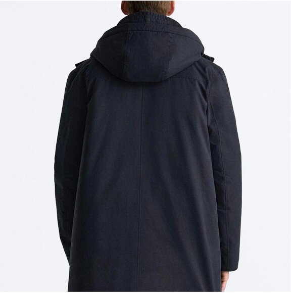 ZARA MEN REMOVABLE COLLAR PUFFER PARKA Size M NEW WITH TAG! - Picture 5 of 6